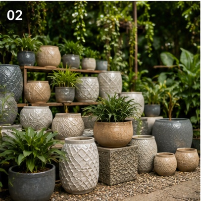 Pots, Containers & Decor