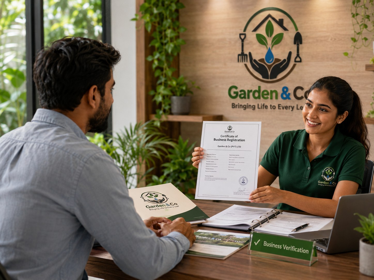 Garden & Co business registration document consultation