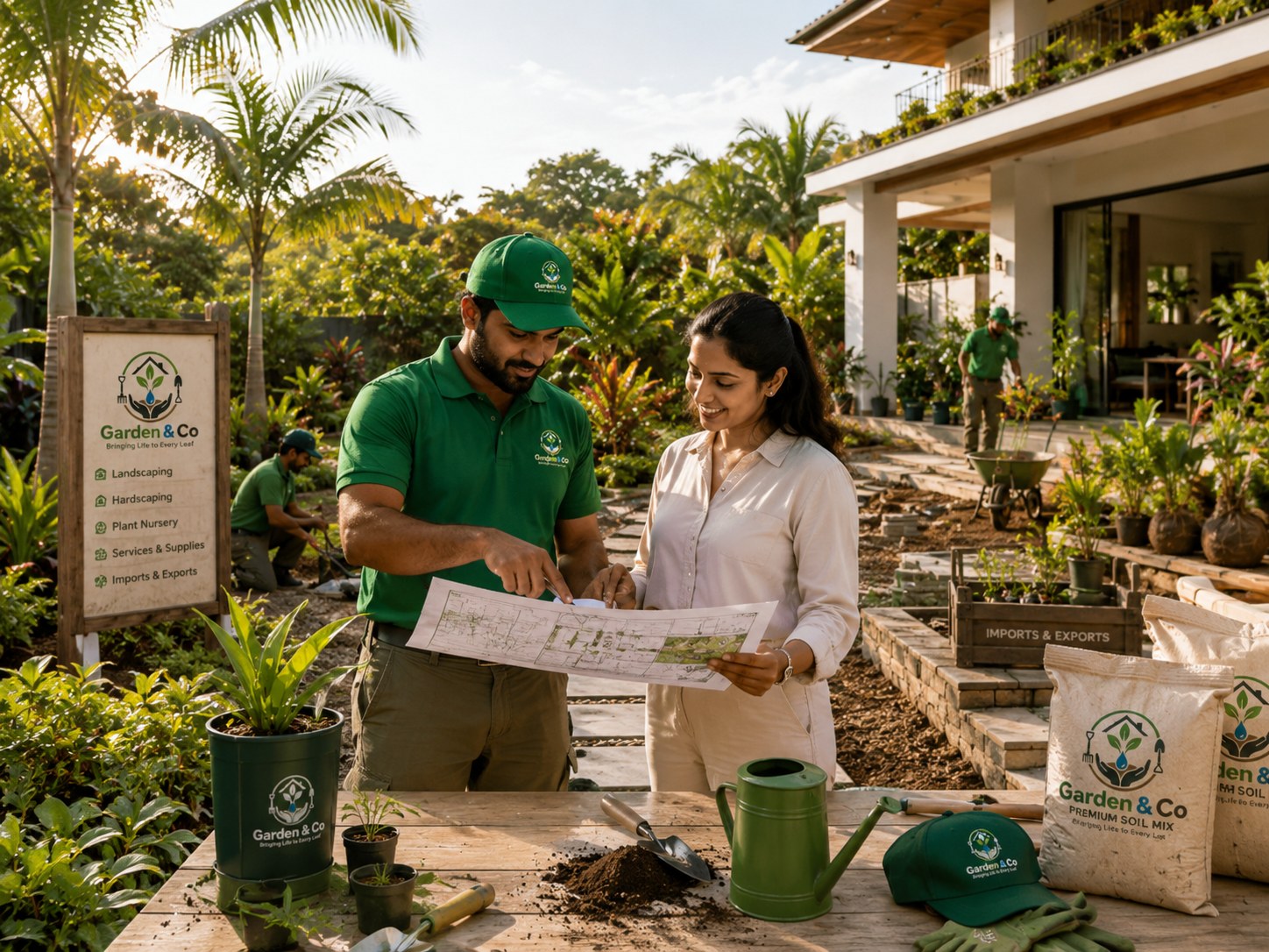 Garden & Co landscape design and service planning