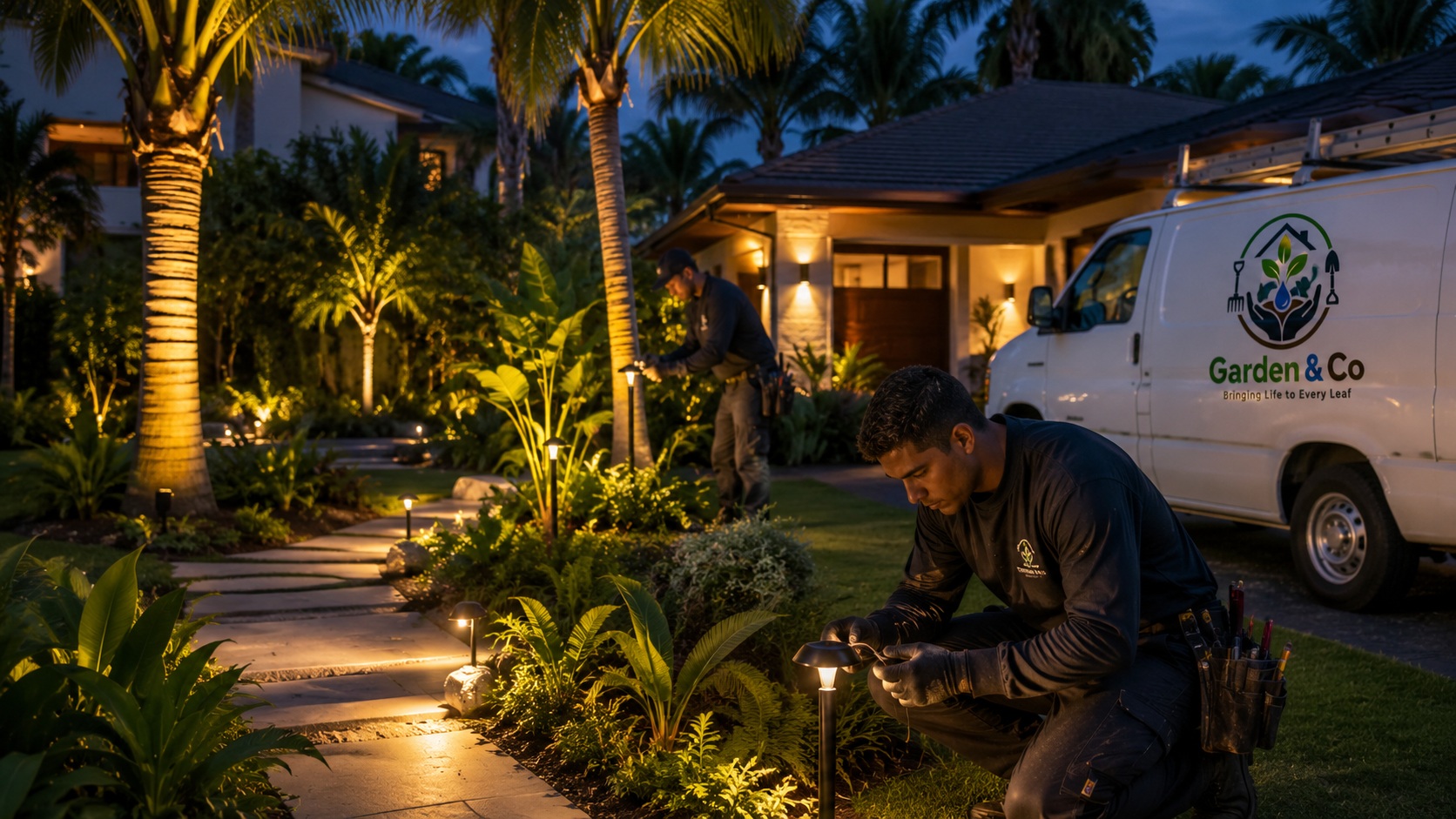 Outdoor Lighting & Electrical Work